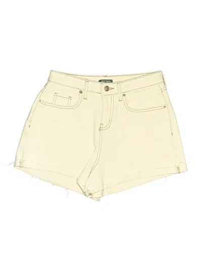 Pre-owned Wild Fable Khaki Shorts In Yellow