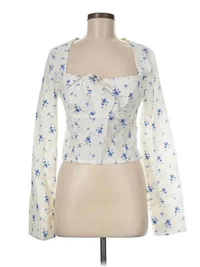 Wild Fable Long Sleeve Blouse In Ivory