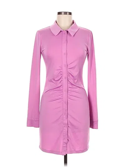 Pre-owned Wild Fable Long Sleeve Blouse In Purple