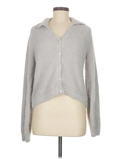 Pre-owned Wild Fable Long Sleeve Top Gray Cowl Neck Tops