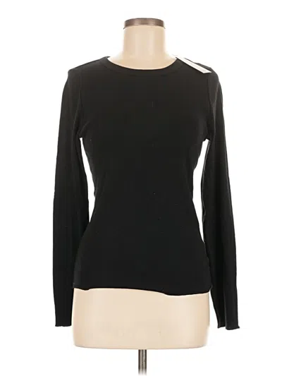 Pre-owned Wild Fable Long Sleeve T-shirt In Black