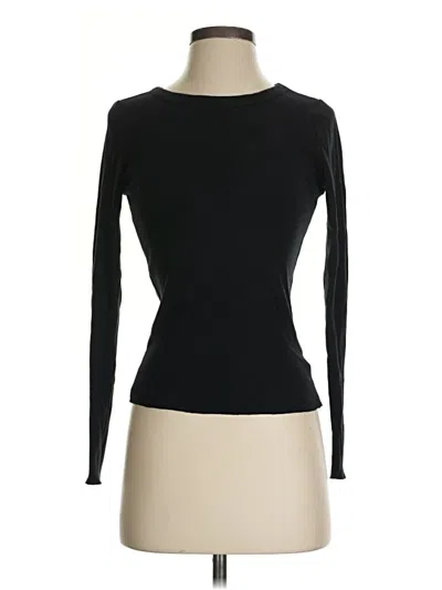 Pre-owned Wild Fable Long Sleeve T-shirt In Black