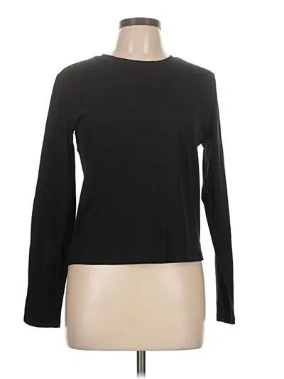 Pre-owned Wild Fable Long Sleeve T-shirt In Black