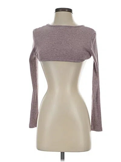 Pre-owned Wild Fable Long Sleeve T-shirt In Brown