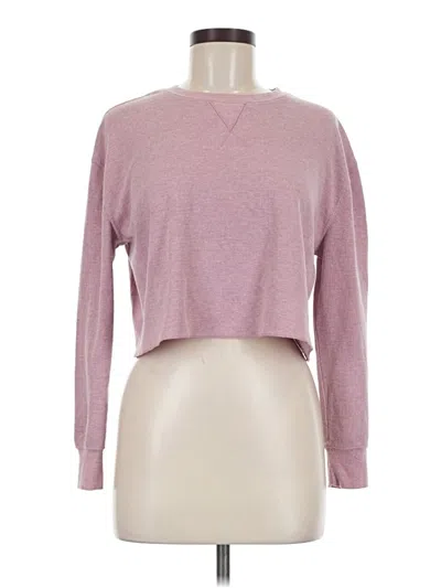 Pre-owned Wild Fable Long Sleeve T-shirt In Pink