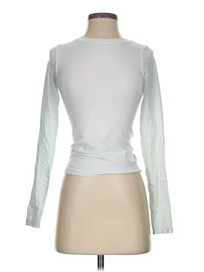 Pre-owned Wild Fable Long Sleeve T-shirt In Silver