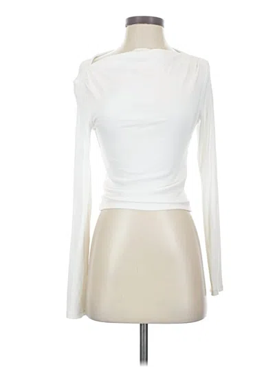 Pre-owned Wild Fable Long Sleeve Turtleneck In Ivory
