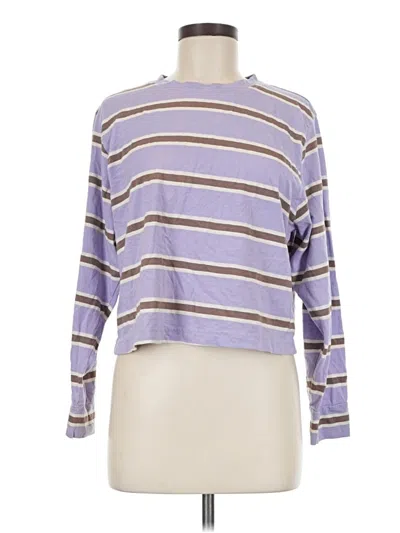 Pre-owned Wild Fable Long Sleeve Turtleneck In Purple