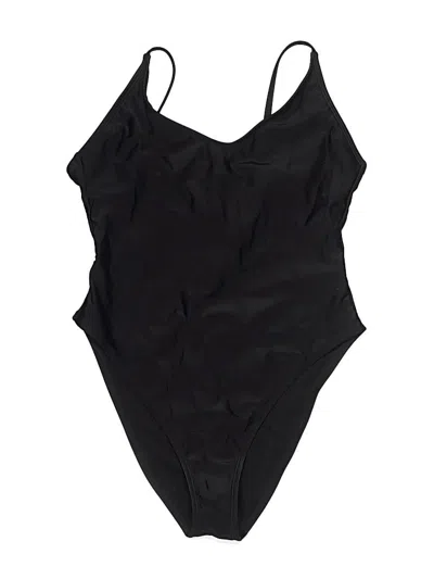 Pre-owned Wild Fable One Piece Swimsuit In Black