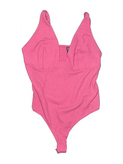 Pre-owned Wild Fable One Piece Swimsuit In Pink