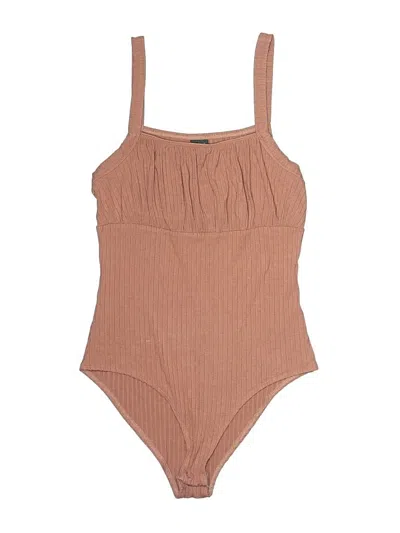 Pre-owned Wild Fable One Piece Swimsuit In Tan