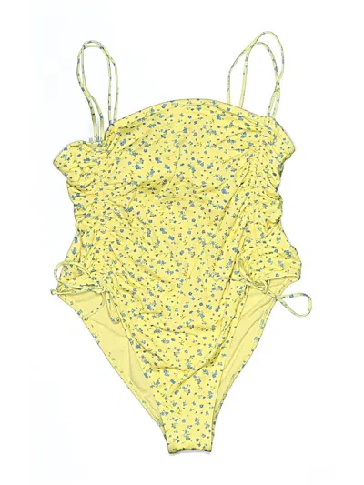 Wild Fable One Piece Swimsuit In Yellow