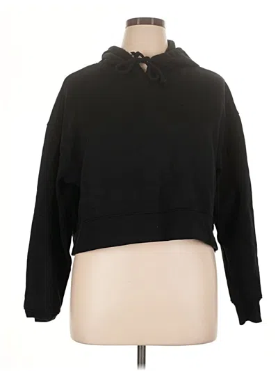 Pre-owned Wild Fable Pullover Hoodie In Black