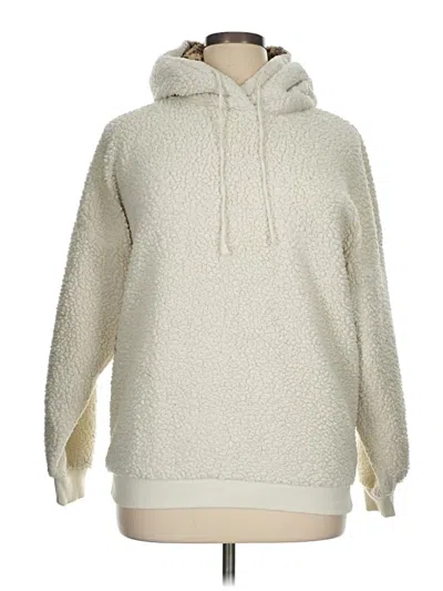 Pre-owned Wild Fable Pullover Hoodie In White