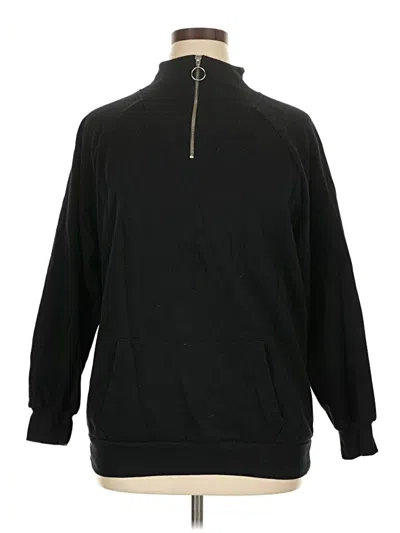 Pre-owned Wild Fable Pullover Sweater In Black