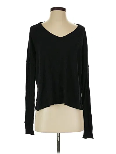 Pre-owned Wild Fable Pullover Sweater In Black
