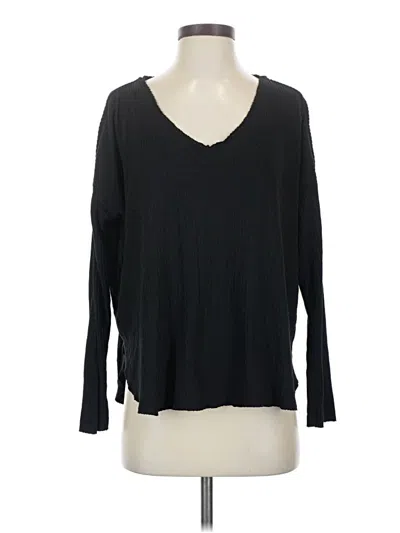 Pre-owned Wild Fable Pullover Sweater In Black