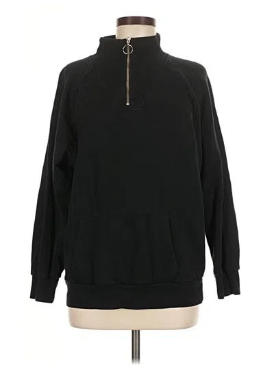 Pre-owned Wild Fable Pullover Sweater In Black