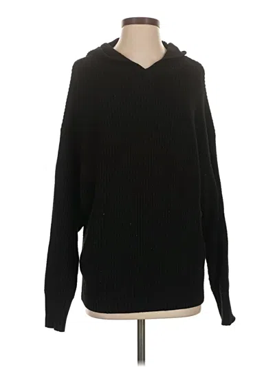 Pre-owned Wild Fable Pullover Sweater In Black