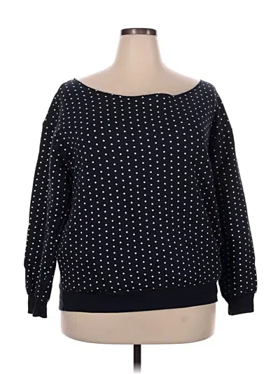 Pre-owned Wild Fable Pullover Sweater In Black