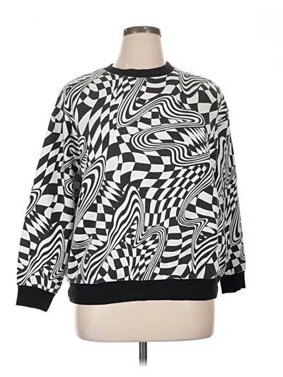 Pre-owned Wild Fable Pullover Sweater In Black