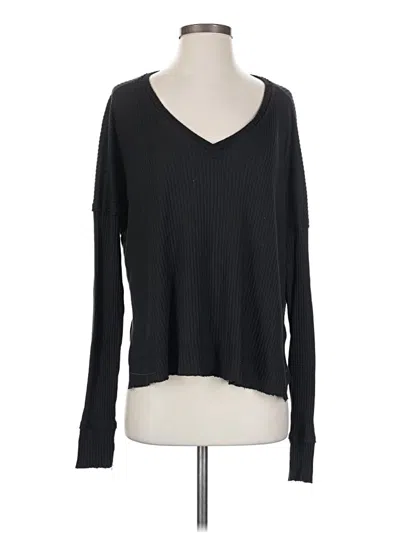 Pre-owned Wild Fable Pullover Sweater In Black