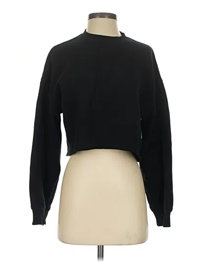 Pre-owned Wild Fable Pullover Sweater In Black
