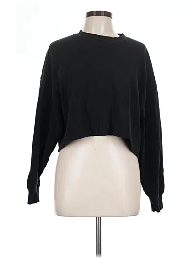 Pre-owned Wild Fable Pullover Sweater In Black