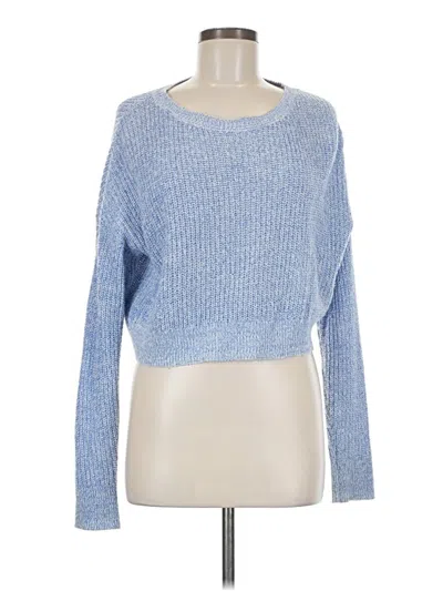 Pre-owned Wild Fable Pullover Sweater In Blue