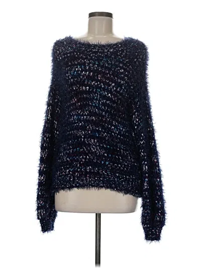 Pre-owned Wild Fable Pullover Sweater In Blue