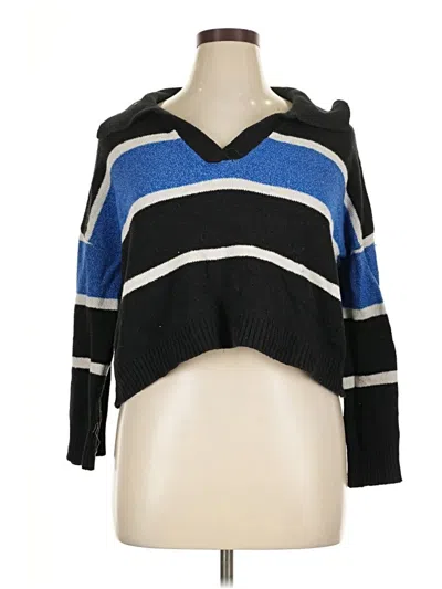Pre-owned Wild Fable Pullover Sweater In Blue