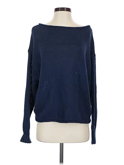 Pre-owned Wild Fable Pullover Sweater In Blue