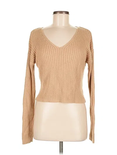 Pre-owned Wild Fable Pullover Sweater In Brown