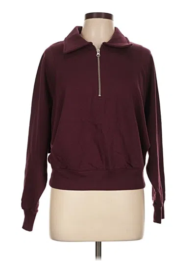 Pre-owned Wild Fable Pullover Sweater In Burgundy