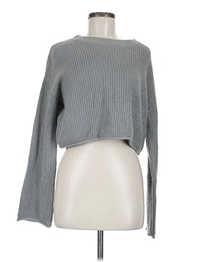 Pre-owned Wild Fable Pullover Sweater In Gray