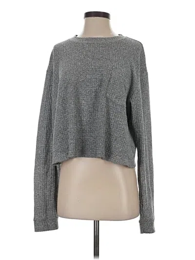 Pre-owned Wild Fable Pullover Sweater In Gray