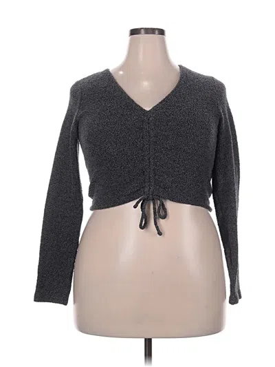 Pre-owned Wild Fable Pullover Sweater In Gray