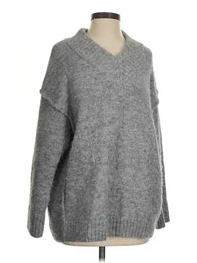 Pre-owned Wild Fable Pullover Sweater In Gray