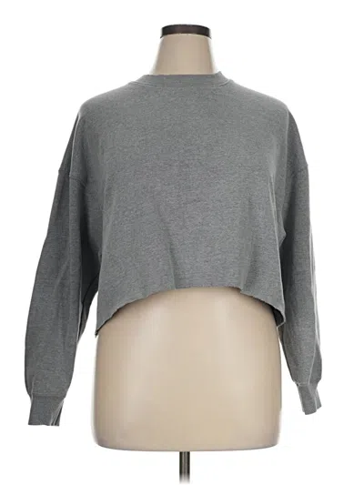 Pre-owned Wild Fable Pullover Sweater In Gray