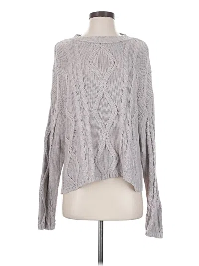 Pre-owned Wild Fable Pullover Sweater In Gray