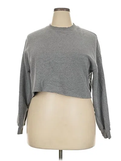 Pre-owned Wild Fable Pullover Sweater In Gray