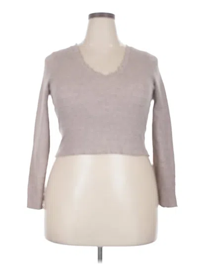Pre-owned Wild Fable Pullover Sweater In Gray