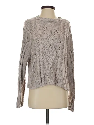 Pre-owned Wild Fable Pullover Sweater In Gray