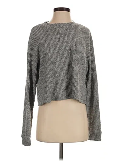 Pre-owned Wild Fable Pullover Sweater In Gray