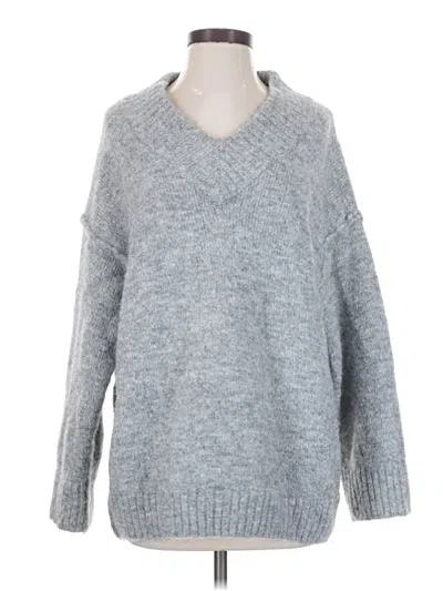 Pre-owned Wild Fable Pullover Sweater In Gray
