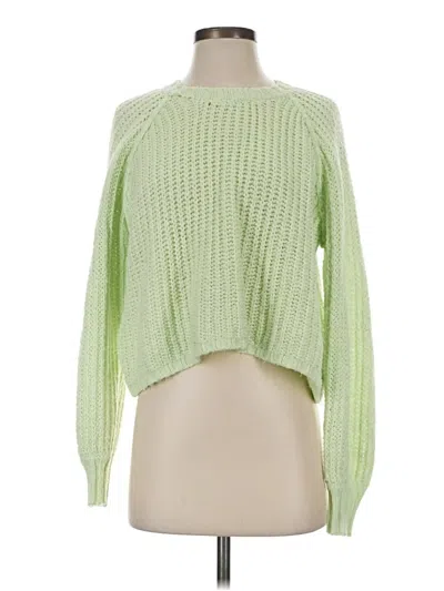 Pre-owned Wild Fable Pullover Sweater In Green