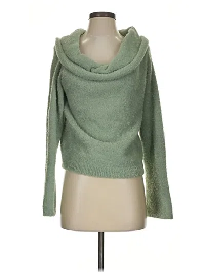 Pre-owned Wild Fable Pullover Sweater In Green