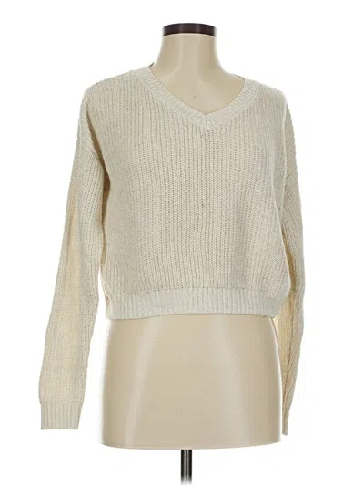 Pre-owned Wild Fable Pullover Sweater In Ivory