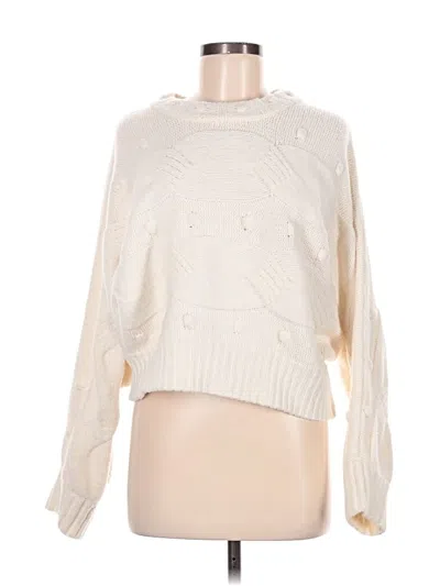 Pre-owned Wild Fable Pullover Sweater In Ivory