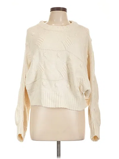 Pre-owned Wild Fable Pullover Sweater In Ivory